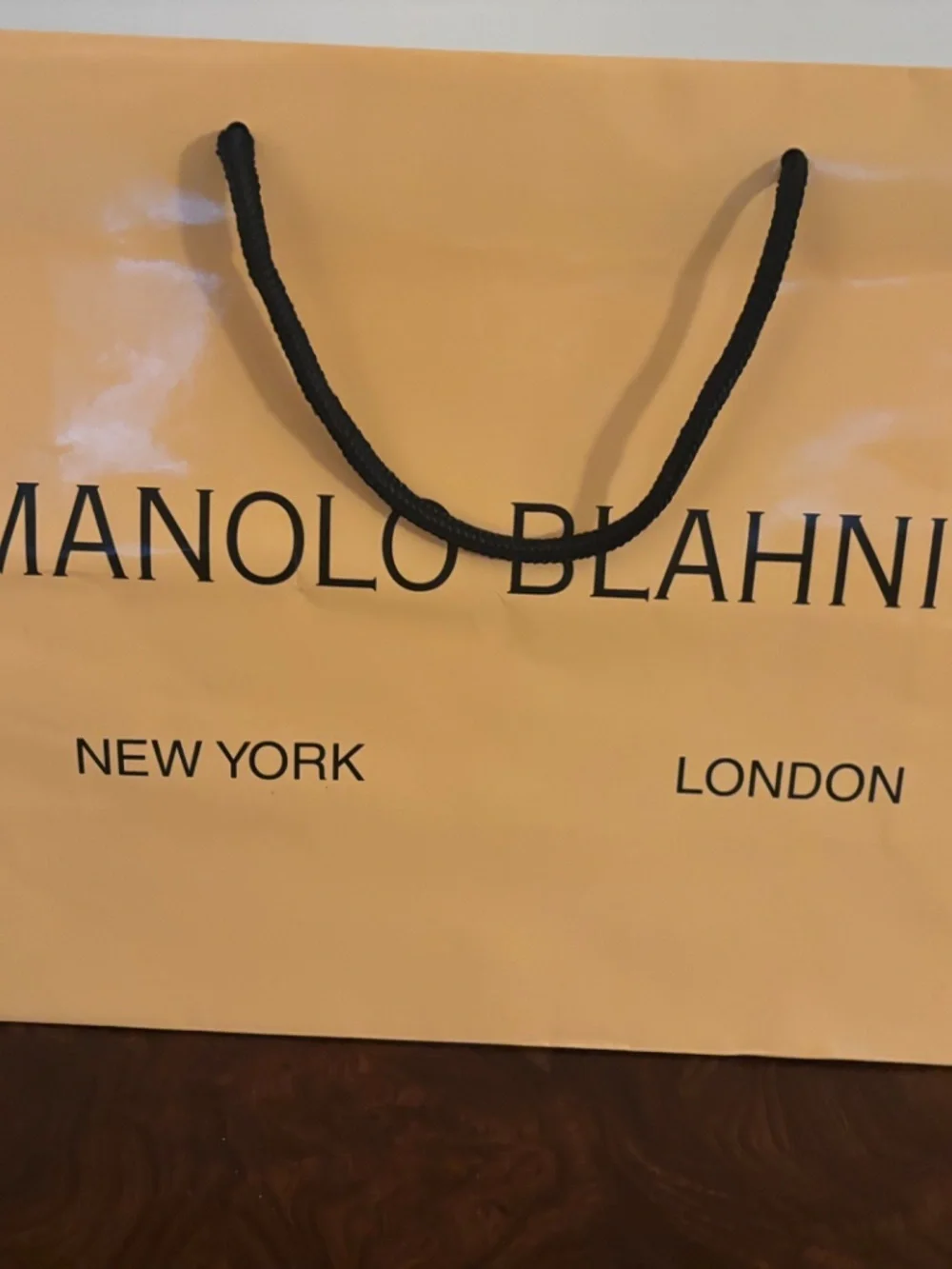 Vintage Manolo Blahnik Shopping Bags – Set of 2 – Sex and the City Era